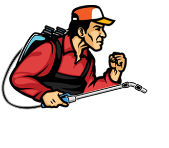 Donahue Termite Control, man of action Logo